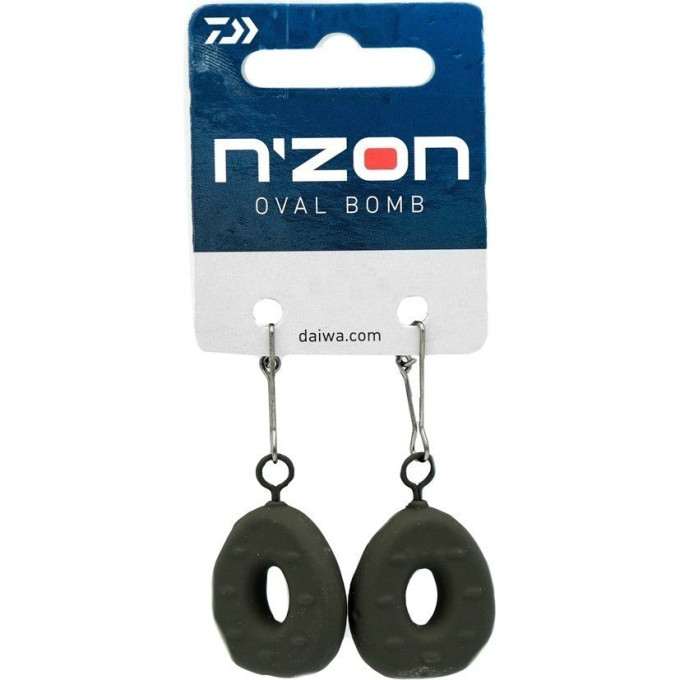 Груз DAIWA N´Zon Oval Bomb 40г 2шт 13368-040