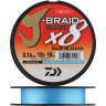Шнур DAIWA J-Braid Grand X8E-W/SC 135м 0,20мм Island Blue + ножницы 40002629