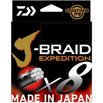 Леска DAIWA J-BRAID EXPEDITION×8E 0.06mm-150m DARK GREEN